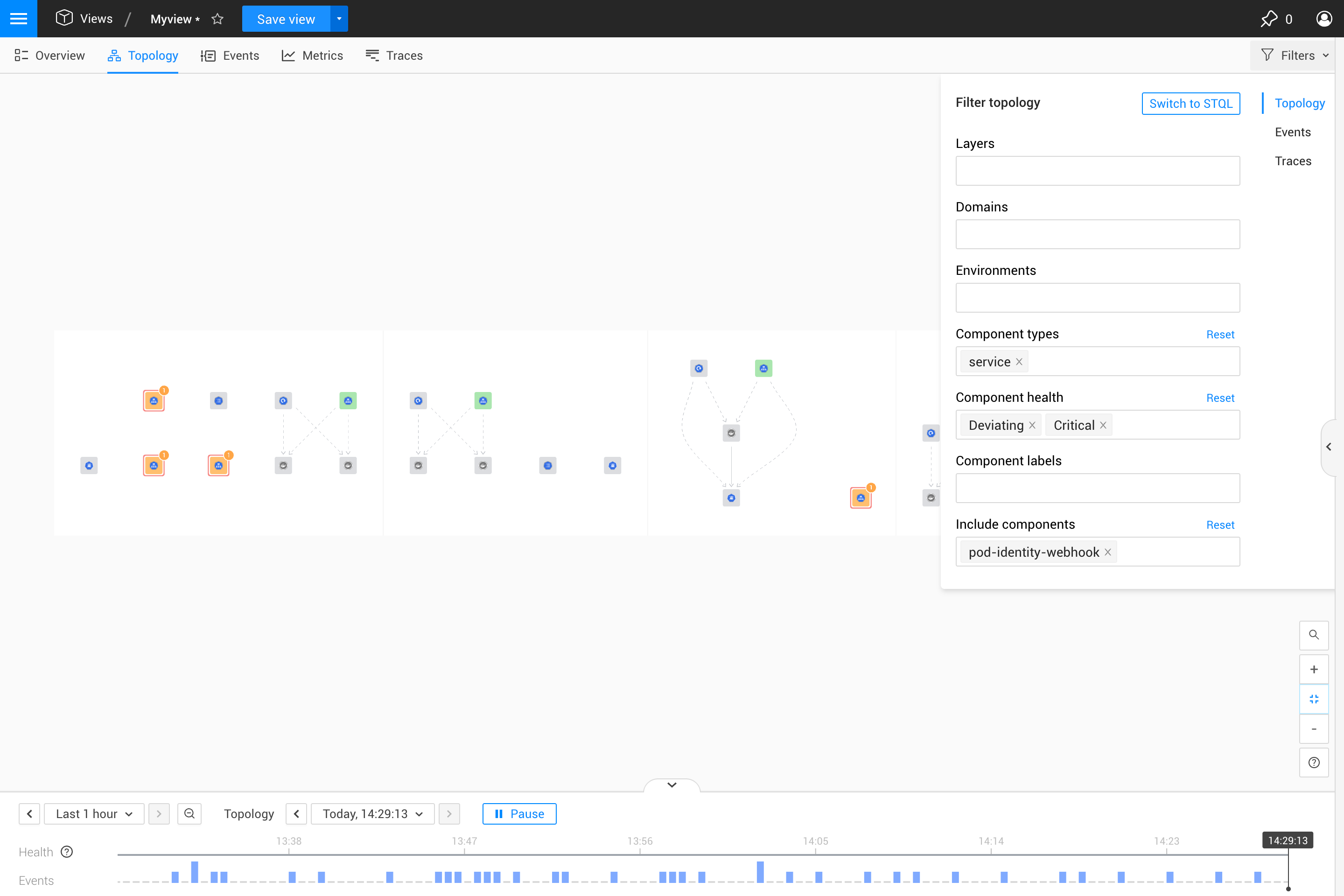 Basic topology filters
